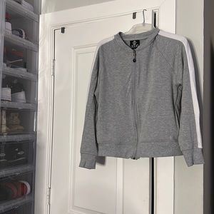 Gray jacket & pants set